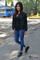 Hebah Patel at Ekkadiki Pothavu Chinnavada Movie Thanks Meet